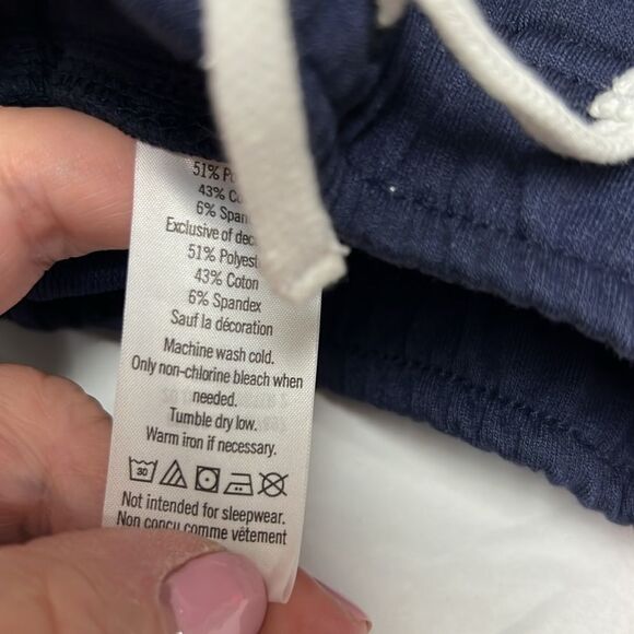 Janie and Jack 100034560 Stripe Knit Short - true navy NWT size 12-18 m - Picture 11 of 11